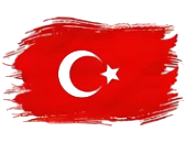 Sembol ★ Türk Bayrağı Varyant Modeli (Geçici Dövme)