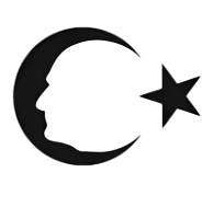Sembol ★ Hilal, Yıldız Türk Bayrağı Modeli ve Ulu Önder Mustafa Kemal Atatürk Önderimin Yüzü (Geçici Dövme)