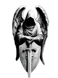 Kanatlılar ★ Savaşçı Melek Modeli (Geçici Dövme)