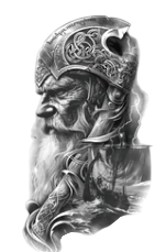 Mitolojik ★ Viking Korsan Gemisi Modeli (Geçici Dövme)