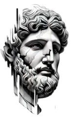 Efsanevi ★ Kırık Yunan Heykeli (Geçici Dövme)