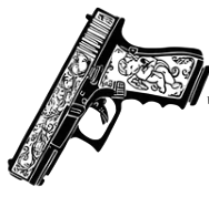 Silahlar ★ Glock 17 Tabanca Modeli (Geçici Dövme)