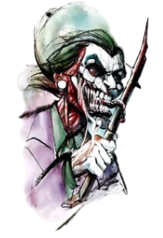 Efsanevi ★ Joker Modeli (Geçici Dövme)