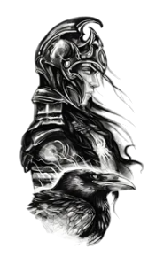 Kadın Figürleri ★ Savaşçı Kadın Modeli (Geçici Dövme)