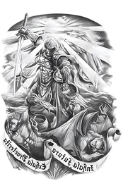 Efsanevi ★ Yeniden Doğuş Savaşçı Modeli (Geçici Dövme)