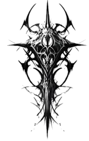 Tribal ★ Gotik Model (Geçici Dövme)