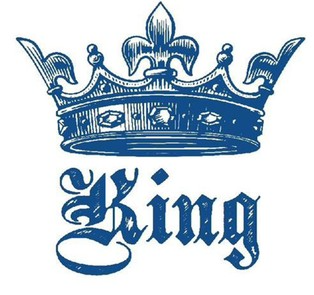 Yazılılar ★ Kral Tacı ve King Yazısı (Yarı Kalıcı Dövme)