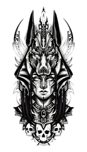 Mitolojik ★ Kleopatra Mısır Mitolojisi Kadın (Geçici Dövme)