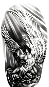 Kanatlılar ★ Yeniden Doğuş Melek Modeli, Yaratılış (Geçici Dövme)