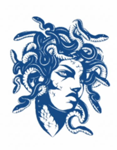 Kadın Figürleri ★ Medusa, Yılan Kafalı Kadın (Yarı Kalıcı Dövme)