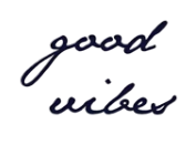 Yazılılar ★ Good Vibes (Yarı Kalıcı Dövme)