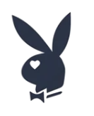 Sembol ★ Playboy Tavşanı Kalpli Göz (Yarı Kalıcı Dövme)