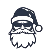 Efsanevi ★ Gözlüklü Noel Baba  (Yarı Kalıcı Dövme)