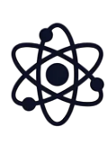 Sembol ★ Atom Kimya Modeli (Yarı Kalıcı Dövme)