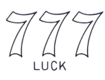 Sembol ★ 777, Yedi Yüz Yetmiş Yedi Luck Şans Melek Sayıları (Yarı Kalıcı Dövme)