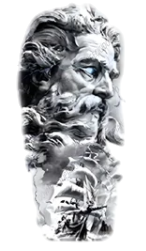 Mitolojik ★ Zeus, Gemi Fırtına Modeli (Geçici Dövme)